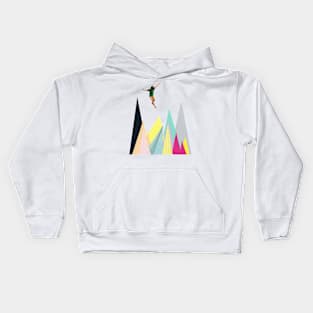 Mountain Jump Kids Hoodie